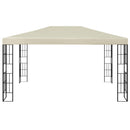 pavillon 3x4 m cremefarvet