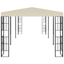 pavillon 3x6 m cremefarvet