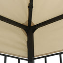 pavillon 3x6 m cremefarvet