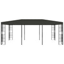 pavillon 3x6 m antracitgrå