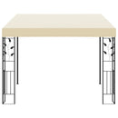 vægmonteret pavillon 3x3x2,5 m cremefarvet