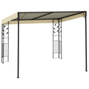 vægmonteret pavillon 3x3x2,5 m cremefarvet