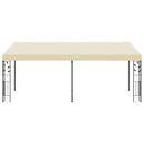 vægmonteret pavillon 6x3x2,5 m cremefarvet