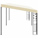 vægmonteret pavillon 6x3x2,5 m cremefarvet