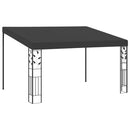 vægmonteret pavillon 4x3x2,5 m antracitgrå