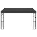 vægmonteret pavillon 4x3x2,5 m antracitgrå