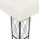 pavillon 3x6 m stof cremefarvet