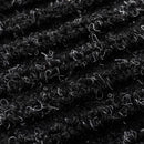 dørmåtte sort 117x220 cm PVC
