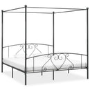 sengestel til himmelseng 200 x 200 cm metal grå