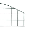 buet havehegnssæt 77,3x26 cm grøn