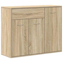 skænk 88x30x70 cm konstrueret træ sonoma-eg
