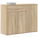 skænk 88x30x70 cm konstrueret træ sonoma-eg