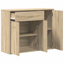 skænk 88x30x70 cm konstrueret træ sonoma-eg