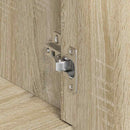 skænk 88x30x70 cm konstrueret træ sonoma-eg