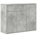 skænk 88x30x70 cm konstrueret træ betongrå