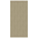 skænk 88x30x65 cm konstrueret træ sonoma-eg