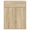skænk 60x30x75 cm konstrueret træ sonoma-eg