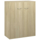 skænk 60x30x75 cm konstrueret træ sonoma-eg