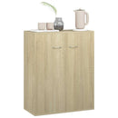 skænk 60x30x75 cm konstrueret træ sonoma-eg