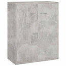 skænk 60x30x75 cm konstrueret træ betongrå