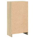 bogreol 40 x 24 x 75 cm spånplade sonoma-eg