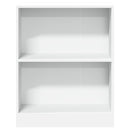 bogreol 60x24x76 cm konstrueret træ hvid