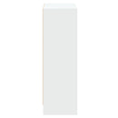 bogreol 60x24x76 cm konstrueret træ hvid