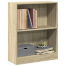 bogreol 60x24x76 cm konstrueret træ sonoma-egetræsfarvet
