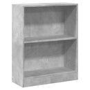 bogreol 60x24x76 cm konstrueret træ hvid