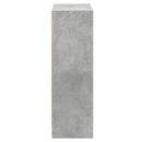 bogreol 60x24x76 cm konstrueret træ hvid