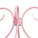 sengestel til himmelseng 90 x 200 cm metal pink