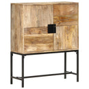højskab 80x30x100 cm massivt mangotræ