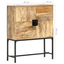 højskab 80x30x100 cm massivt mangotræ