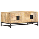 sofabord 90 x 55 x 40 cm massivt mangotræ