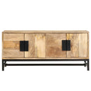 sofabord 90 x 55 x 40 cm massivt mangotræ