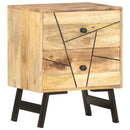 sengebord 40x30x50 cm massivt mangotræ