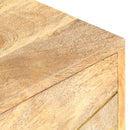 sengebord 40x30x50 cm massivt mangotræ