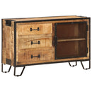 skænk 100x31x60 cm massivt ru mangotræ