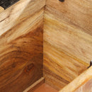 entrébænk 103x33x72 cm massivt mangotræ