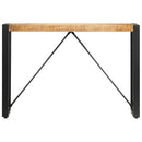 konsolbord 110x35x76 cm massivt mangotræ