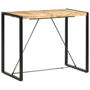 barbord 140 x 70 x 110 cm massivt mangotræ