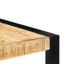 barbord 140 x 70 x 110 cm massivt mangotræ