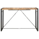barbord 180 x 90 x 110 cm massivt mangotræ