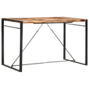 barbord 180 x 90 x 110 cm massivt akacietræ