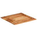 bordplade 15-16 mm 60x60 cm massivt akacietræ