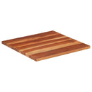 bordplade 25-27 mm 60x60 cm massivt akacietræ