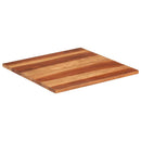 bordplade 25-27 mm 70x70 cm massivt akacietræ