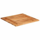 bordplade 25-27 mm 80x80 cm massivt akacietræ