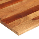 bordplade 25-27 mm 80x80 cm massivt akacietræ
