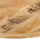 bordplade 25-27 mm 70 cm rund massivt mangotræ